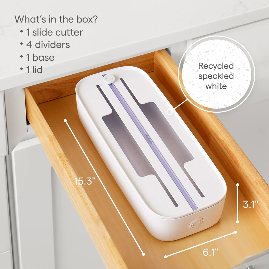 Food Wrap Dispenser 2-in-1